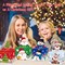 Christmas Money Box for Cash Gift Pull, Surprise Money Holder for Kids Adults with 100Pcs Transparent Bags - Fun Ways to Give Cash as a Gift for Your Loved Ones